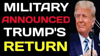 MILITARY HAS ANNOUNCES A TRUMP RETURN UPDATE