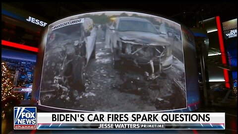 Jesse Watters Has Questions About Biden's Secret Service Rental Cars Catching Fire