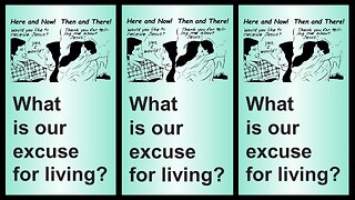 WHAT'S OUR EXCUSE FOR LIVING!