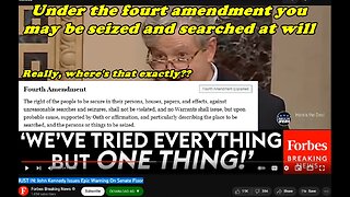 You Won't Believe What He Just Said on the Senate Floor! Fourth Amendment under Attack