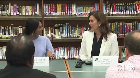 Gov. Whitmer says priorities for school year focus on mental health, staff retention