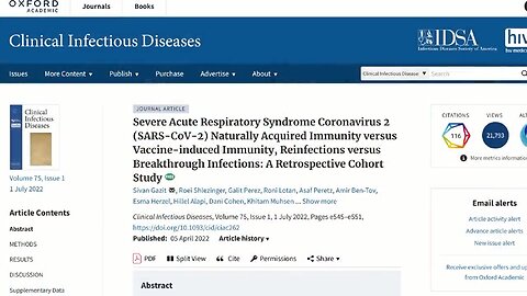 Natural Immunity Wins: Naturally Acquired Immunity vs Vaccine-induced Immunity, Reinfections vs Breakthrough Infections - Dr. John Campbell - August 31, 2023