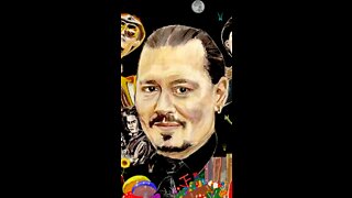 Turned My Johnny Depp Movies Painting Into An Animation