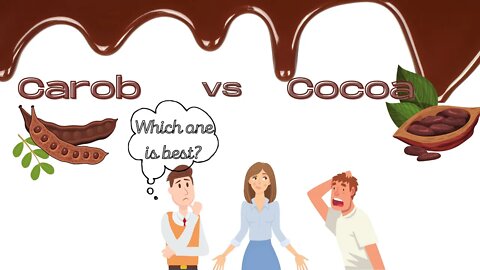 WHY CAROB OVER CHOCOLATE??! - Choose Consciously, Eat Healthier