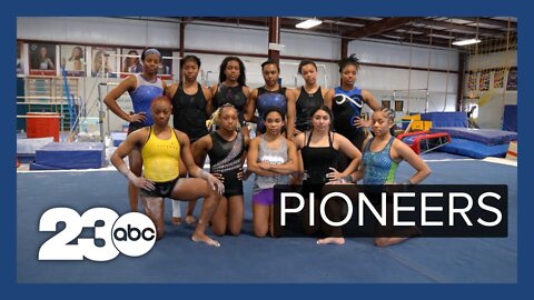 Groundbreaking gymnastics team is hoping to inspire