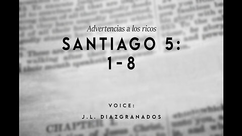 Santiago 5:1-8