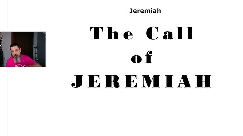 Jeremiah's Call to Judah (Jeremiah 1-6)