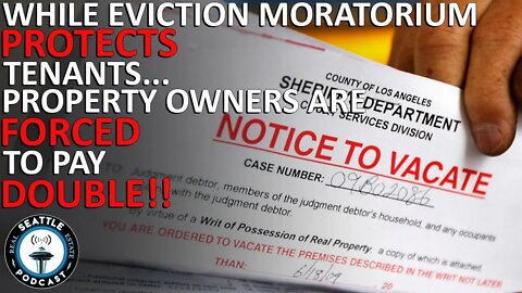 While eviction moratorium protects tenants, many property owners are forced to pay double