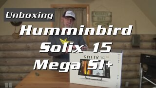 Humminbird Solix 15 Mega SI+ Unboxing