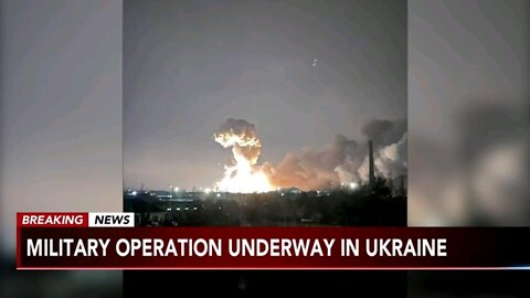 BREAKING NEWS Russia attack to ukraine