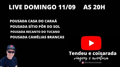 TENDEU FLIX DOMINGO 11/09/22 - DICA DE 4 POUSADAS NO RS