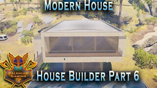 House Builder Game | Walkthrough Part 6 Modern House | No Commentary Gameplay | Xbox Series X