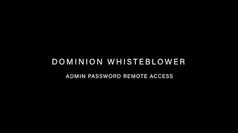 Dominion Whistleblower