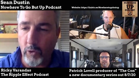 I'm co-hosting on "The Ripple Effect" Podcast talking to the producer of "The Con" Patrick Lovell