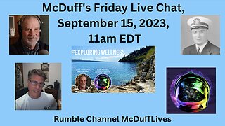 McDuff's Friday Live Chat, September 15, 2023