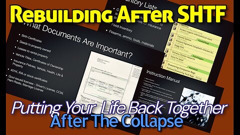 Reclaiming your life after SHTF