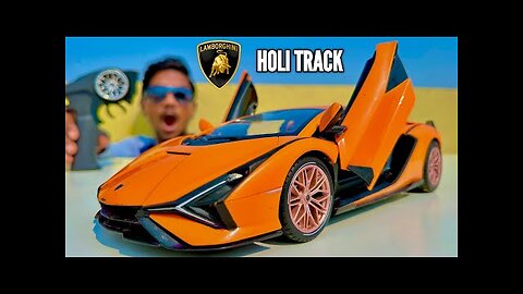 RC Car Special Holi Color Track 2024 - Chatpat toy TV