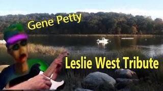 Leslie West Tribute | Guitar Improvisation with Bass | Gene Petty