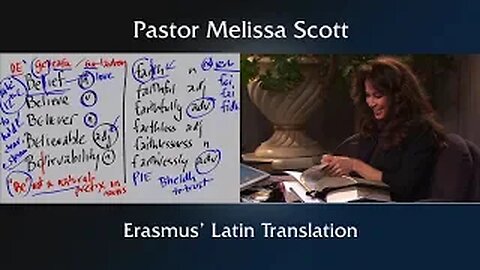 1 Peter 1:1&2 Erasmus’ Latin Translation - Footnote to 1 Peter #3