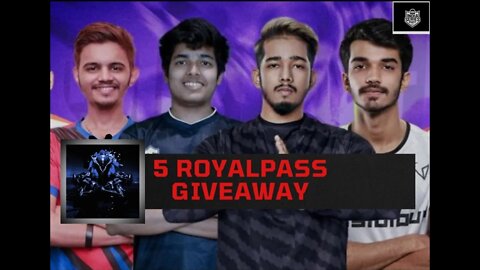 BGMI : 😍 stream #1 | 5 ROYALPASS GIVEAWAY | Streaming with club India Gaming