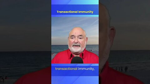 What is Transactional Immunity #truecrime #criminal #immunity