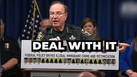 Shocking! Sheriff Grady Judd Exposes Government Paying For Illegal Immigrants To Fly FREE!