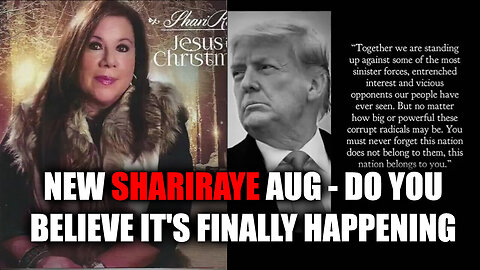 New ShariRaye Aug - Do You Believe It's Finally Happening - 8/3/24..