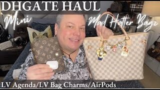 BOUGIE ON A BUDGET! DHG MINI HAUL! LV AGENDA, BAG CHARMS & AIRPODS