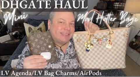 BOUGIE ON A BUDGET! DHG MINI HAUL! LV AGENDA, BAG CHARMS & AIRPODS