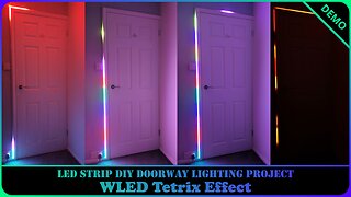 Tetrix | WLED Strip DIY Doorway Lighting