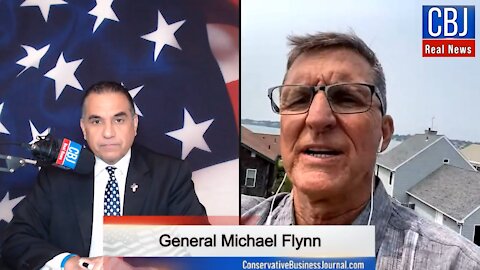 General Michael Flynn on the CBJ Real News Podcast Show With John Di Lemme - 2557
