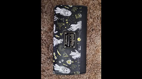 Loungefly Harry Potter Magical Elements AOP Wallet