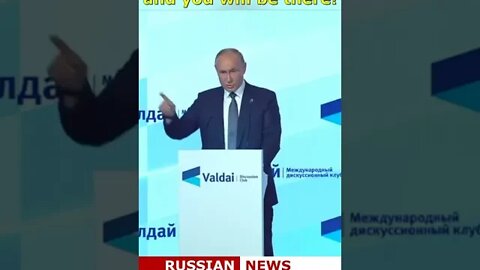 There are men and women! This is a biological fact! Putin. Valdai | Russian news #Shorts
