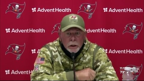 Bucs coach Bruce Arians tests positive for COVID-19