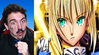 🔴 PASTOR REACT Saber (Fate) - Excalibur | M4rkim