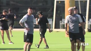 Messi showcases training as Fort Lauderdale winds up preps for Friday's game