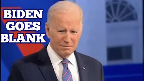 "Joe Biden BLANKS OUT" During Biden's CNN Town Hall In Baltimore October 21, 2021. Let's Go Brandon