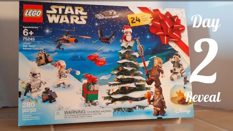 DAY 2 REVEAL - LEGO STAR WARS ADVENT CALENDAR (75245) 2019 REVIEW