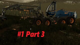 Rottne H21 Cutting spruce trees Holmåkra Sweden Fs 22 #1 Part 3