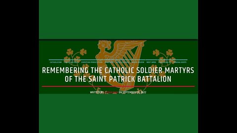 Remembering The Catholic Martyrs Of The Saint Patrick Battalion