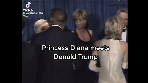 Ooops! Princess Diana Meets Donald Trump