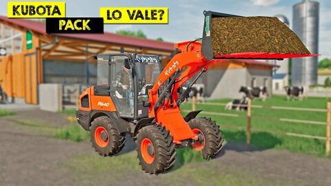 FS22 | KUBOTA PACK MI OPINION PERSONAL | MERECE LA PENA EL NUEVO DLC?? | PC PS5 XBOX SERIES