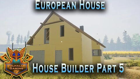 House Builder Game | Walkthrough Part 5 European House | No Commentary Gameplay | Xbox Series X
