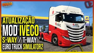 ▶️SAIU - ATUALIZAÇÃO IVECO S-Way e IVECO T-Way COM NOVOS CHASSIS E ACESSÓRIOS ETS2 1.44 1.45