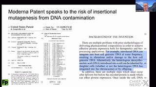 Moderna patent admits DNA in jabs can integrate into genome, cause cancer, pass to offspring