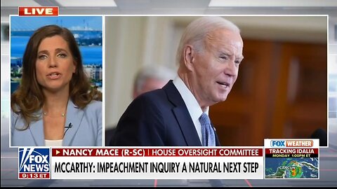 Rep Nancy Mace to Biden: We're Coming For You!