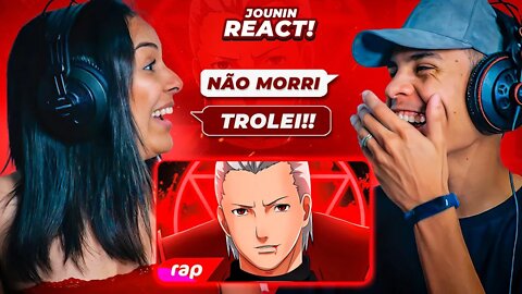 Rap do Hidan (Naruto) - VAI COMEÇAR O RITUAL | NERD HITS | [ React Rap Nerd ] 🔥