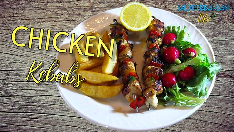 The Tastiest Chicken Kebabs | Quick and Easy 🍋🍅