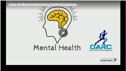 8 tips for Mental health during COVID-19 lockdown