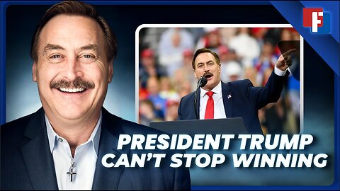 Mike Lindell Speaks At Trump Rally In Wisconsin